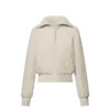 Shearling Effect Monogram Jacket