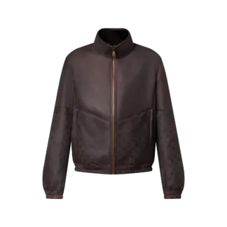 Shearling Track Top