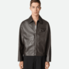 Shiny Leather Blouson