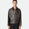 Shiny Leather Blouson