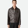 Shiny Leather Blouson