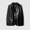 Shiny Leather Jacket
