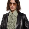 Shiny Leather Jacket