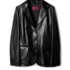 Shiny Leather Jacket