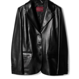 Shiny Leather Jacket