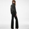 Shiny Plonge Leather Biker Jacket