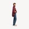 Short Cape Burgundy