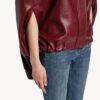 Short Cape Burgundy