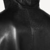 Short Hooded Coat Black
