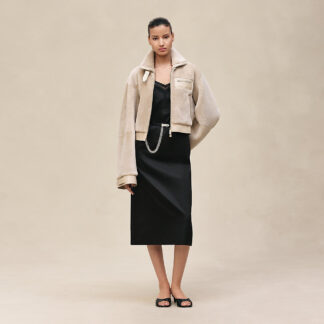 Short Leather Coat