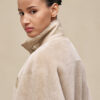 Short Leather Coat