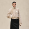 Short Leather Coat