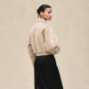 Short Leather Coat