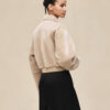 Short Leather Coat