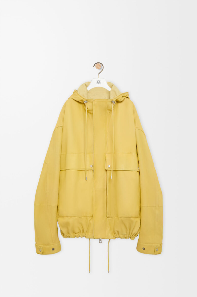 Short Parka In Nappa Lambskin