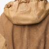 Short Parka In Nappa Lambskin And Cotton