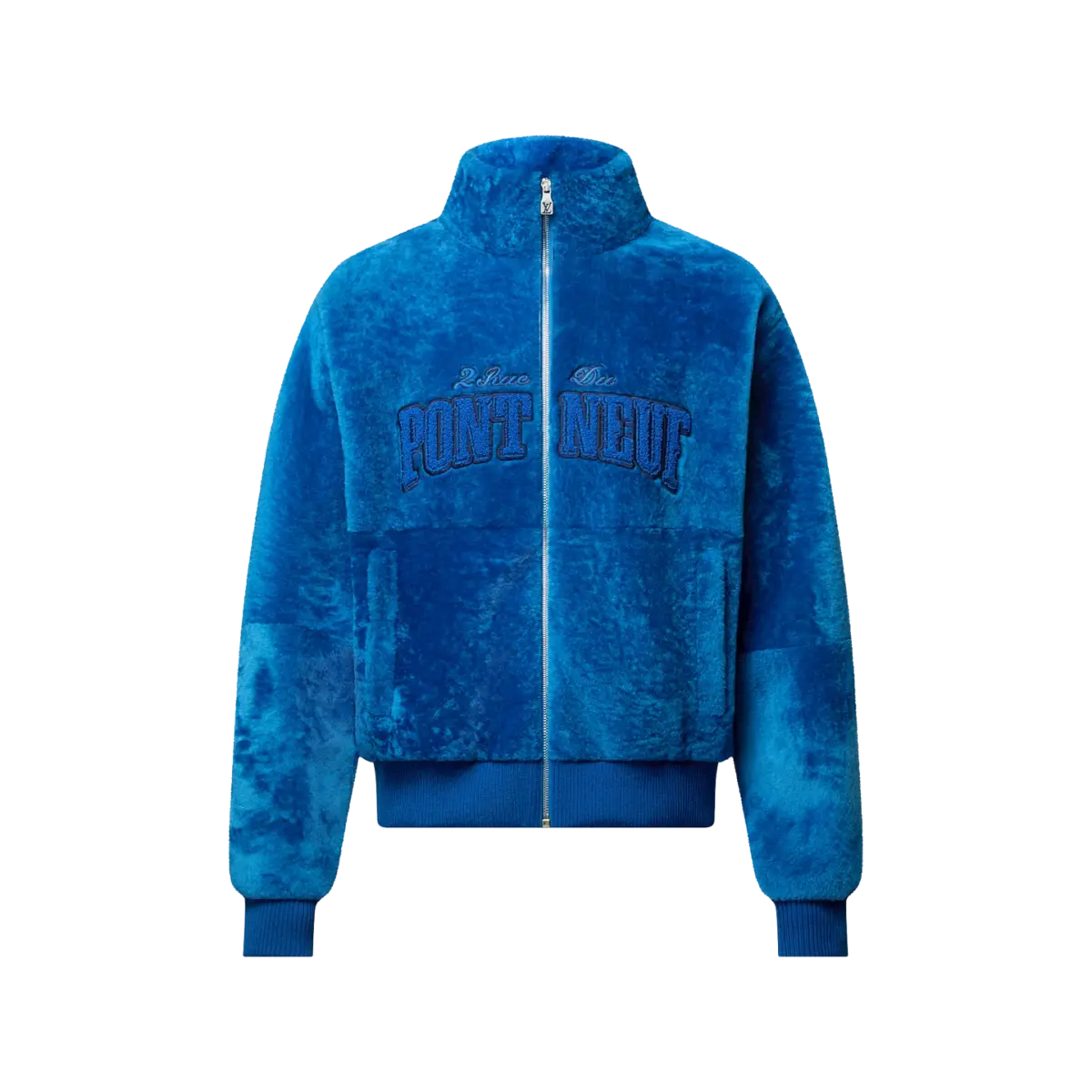 Signature Shearling Track Top Blouson