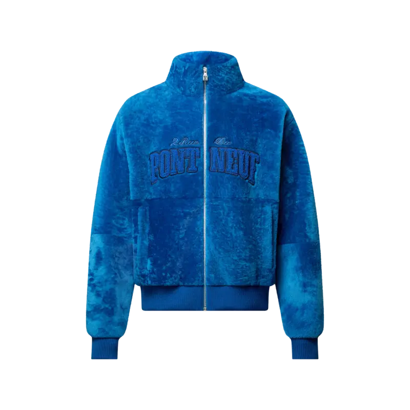 Signature Shearling Track Top Blouson