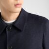 Single Breasted Cashmere And Silk Coat