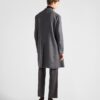 Single Breasted Cashmere And Silk Coat