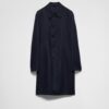 Single Breasted Cashmere And Silk Coat