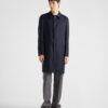 Single Breasted Cashmere And Silk Coat