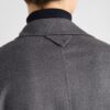 Single Breasted Cashmere And Silk Coat