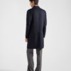 Single Breasted Cashmere And Silk Coat