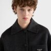 Single Breasted Double Cashwool Caban Jacket
