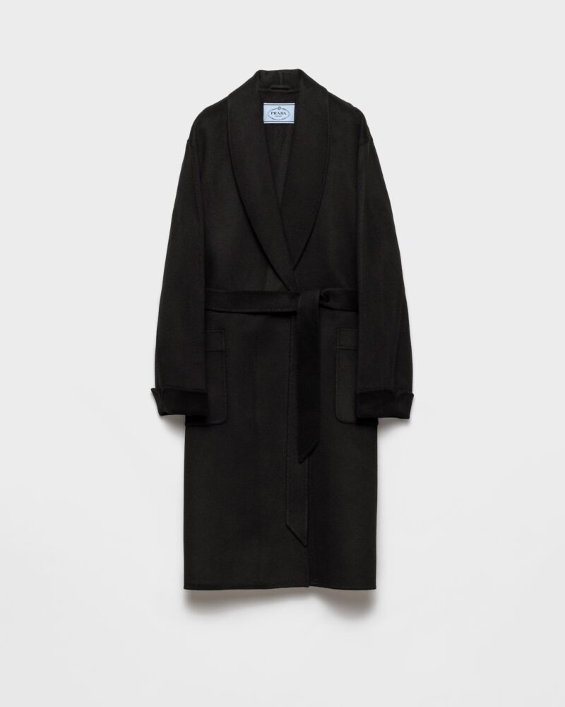 Single Breasted Double Cashwool Coat