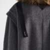Single Breasted Double Loden Cloth Coat