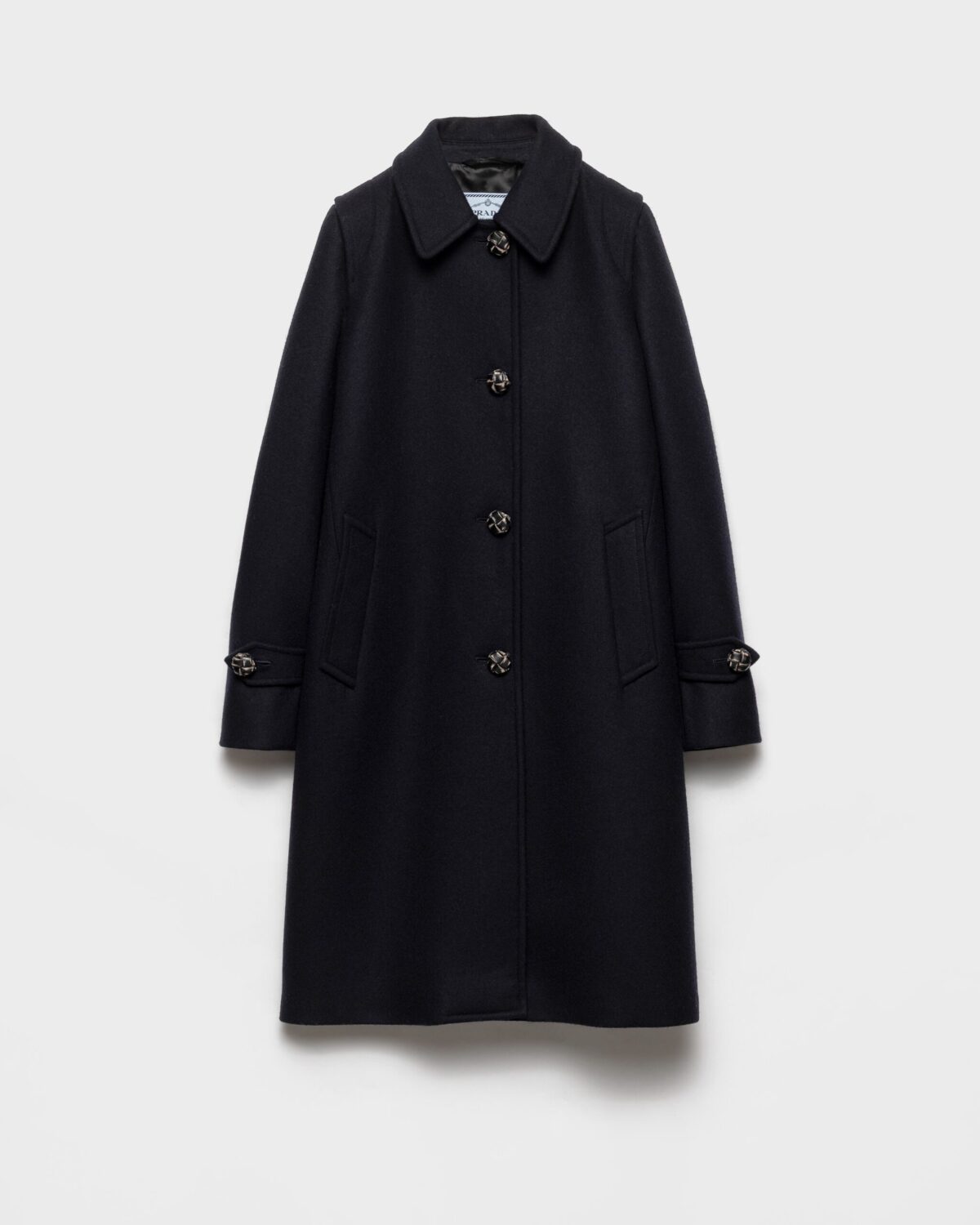 Single Breasted Double Loden Coat
