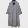 Single Breasted Light Mohair Coat