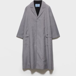 Single Breasted Light Mohair Coat
