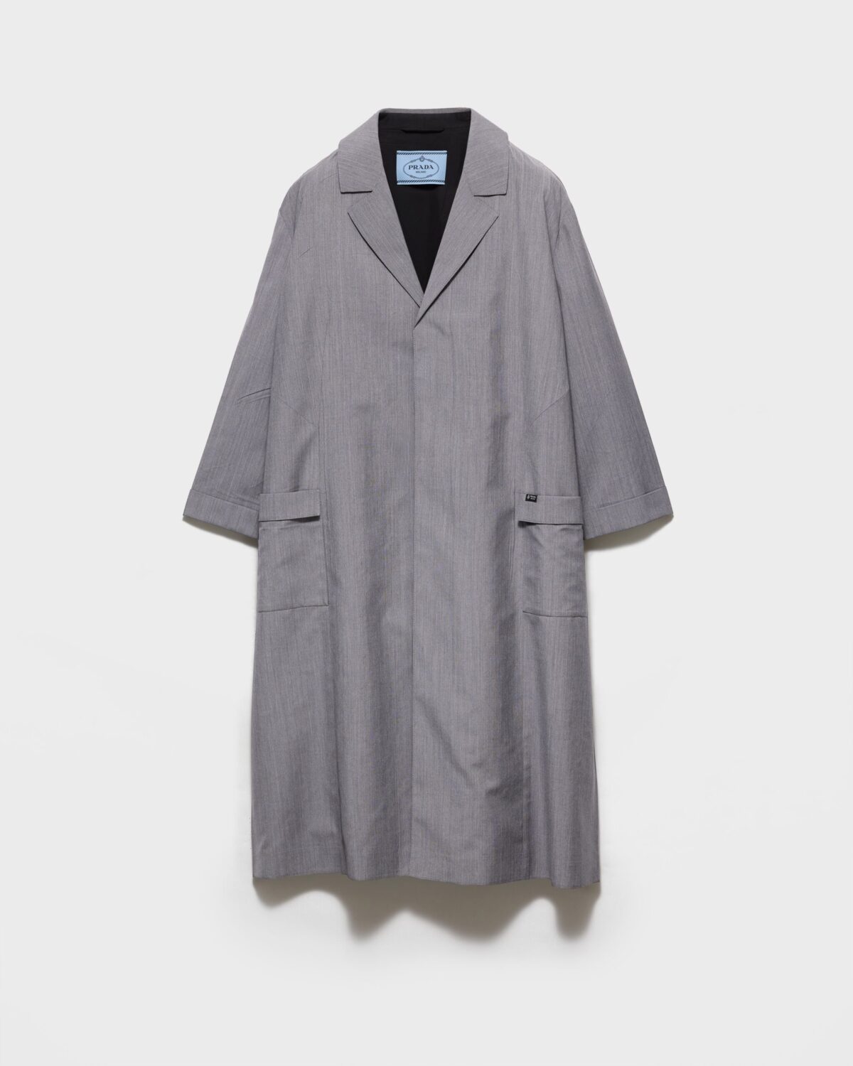 Single Breasted Light Mohair Coat