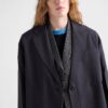 Single Breasted Light Wool Coat