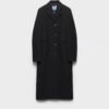 Single Breasted Shetland Wool Coat