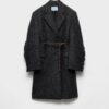 Single Breasted Shetland Wool Coat