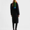 Single Breasted Shetland Wool Coat