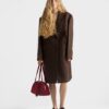 Single Breasted Shetland Wool Coat
