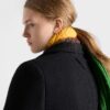 Single Breasted Shetland Wool Coat