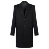 Single Breasted Tailored Cashmere Coat