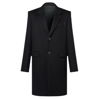 Single Breasted Tailored Cashmere Coat