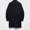 Single Breasted Wool And Silk Coat