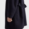 Single Breasted Wool And Silk Coat