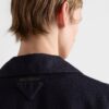 Single Breasted Wool And Silk Coat