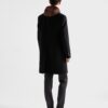 Single Breasted Wool Blend Coat