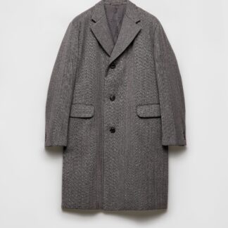 Single Breasted Wool Coat