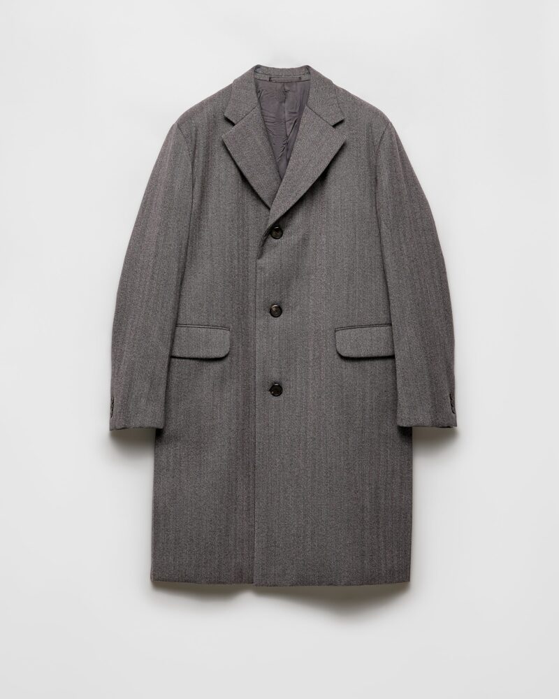 Single Breasted Wool Coat
