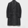 Single Breasted Wool Coat